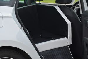 Rücksitz Autobett Dual schwarz-weiß