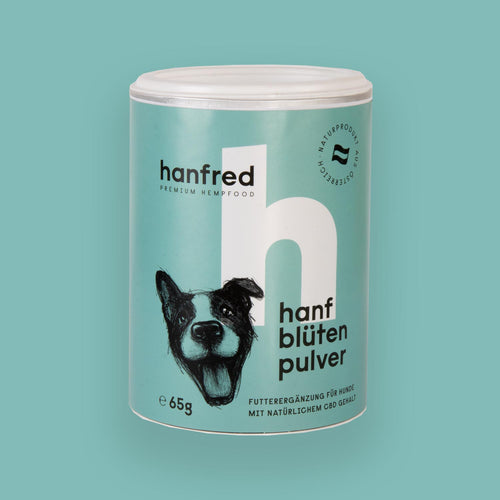 Hanfblütenpulver für Hunde