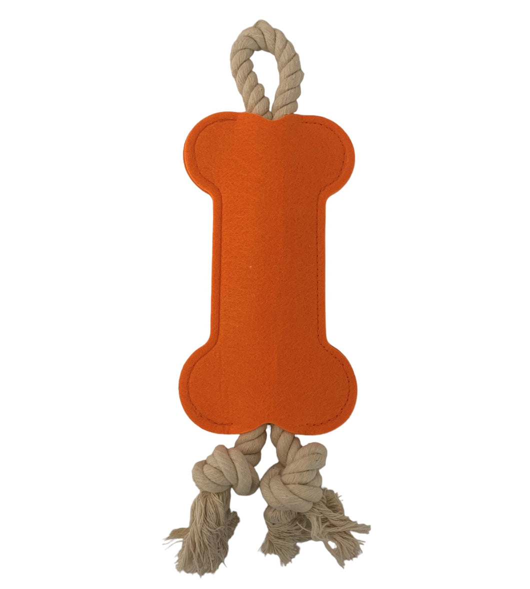 Hitch and Bone Seilspielzeug, orange