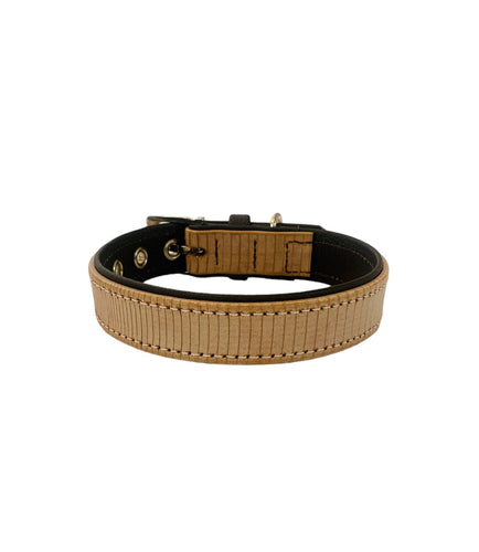 Halsband Lima  rosé/dunkelbraun