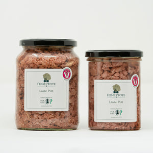 Premium Hundefutter Lamm Pur