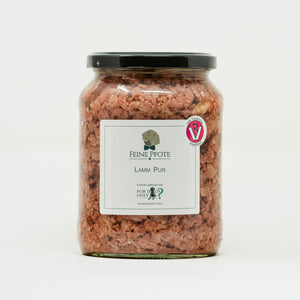 Premium Hundefutter Lamm Pur