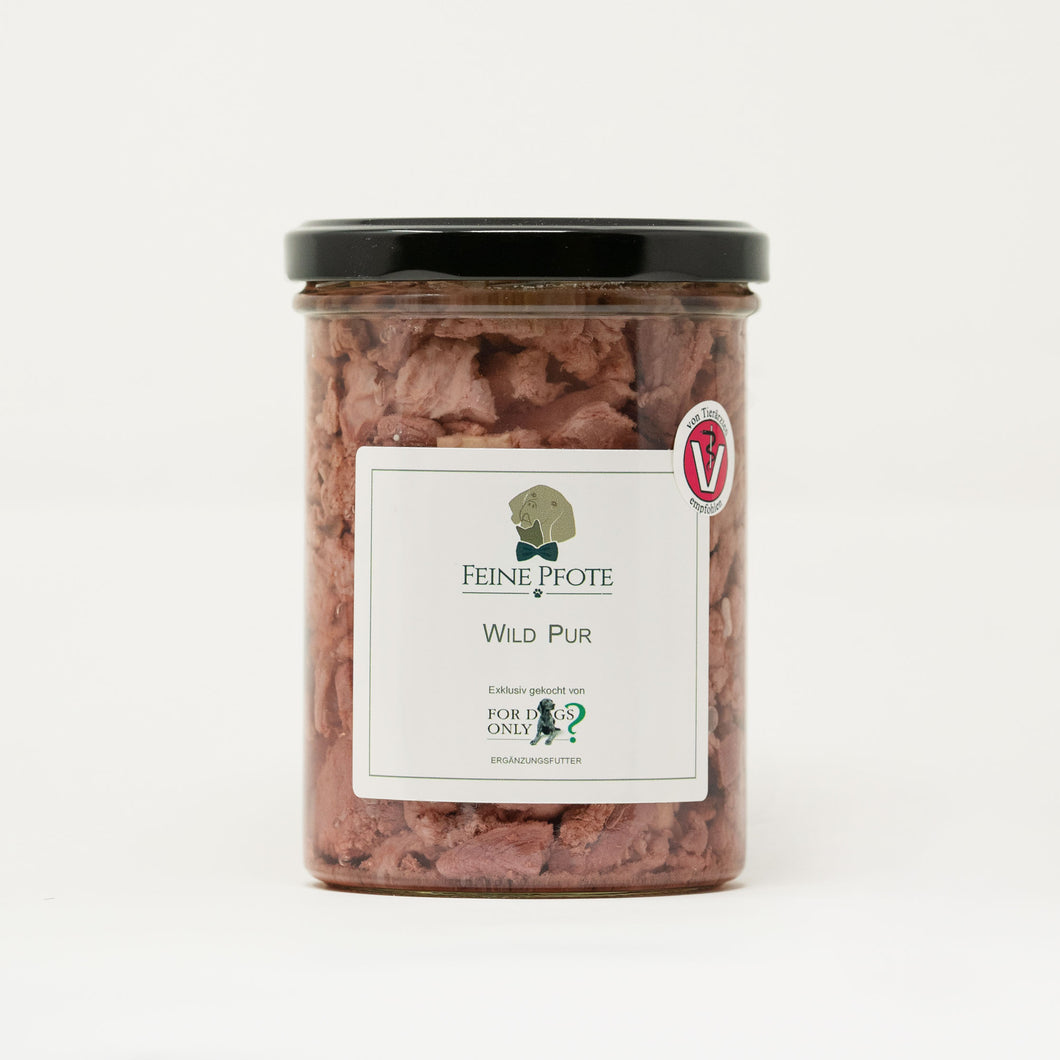 Premium Hundefutter Wild Pur