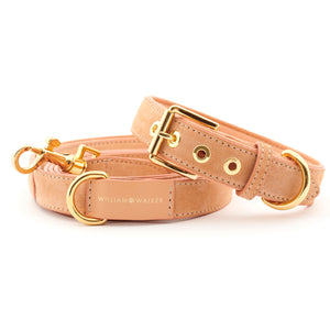 Leder Halsband Coral