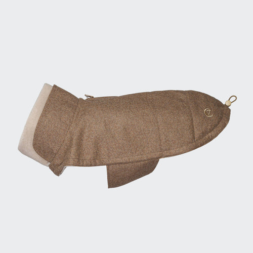 Cloud7 Hundemantel Brooklyn FR. BULLDOGGE Flanell Hazel