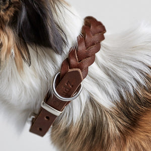 Cloud7 Halsband Central Park Saddle Brown