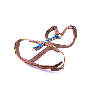 Hundegeschirr Boho Juan blue