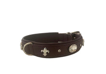 Laden Sie das Bild in den Galerie-Viewer, HALSBAND &quot;DIAMOND Nappaleder