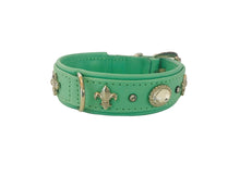Laden Sie das Bild in den Galerie-Viewer, HALSBAND &quot;DIAMOND Nappaleder