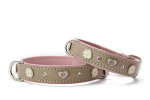 Halsband Herzblatt
